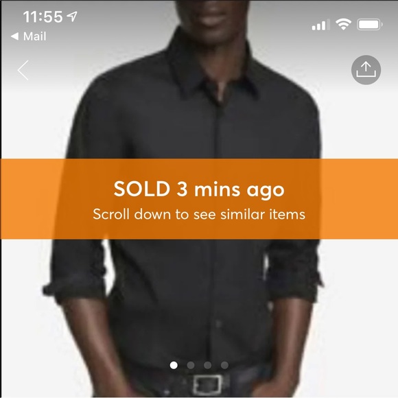Express Other - Express Fitted 1MX Dress Shirt